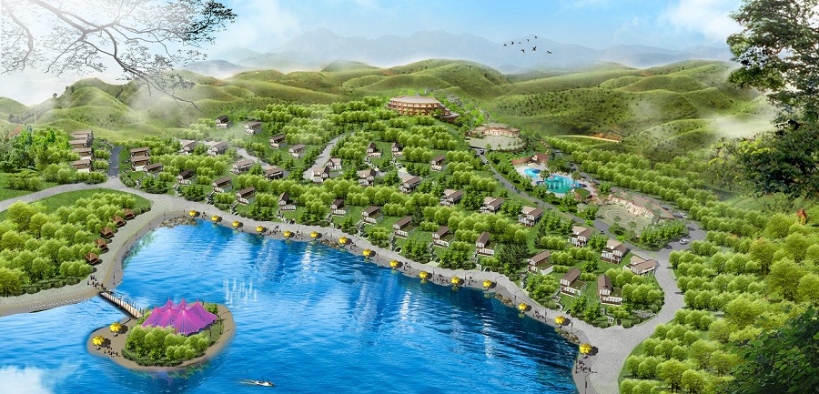 dự án bản xôi village resort