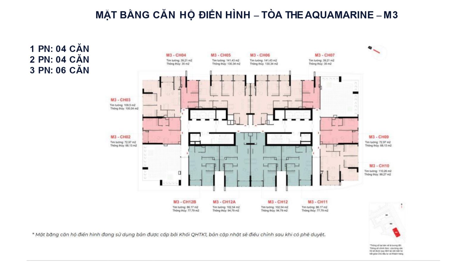 mặt bằng dự án newtown diamond đà nẵng tòa m3