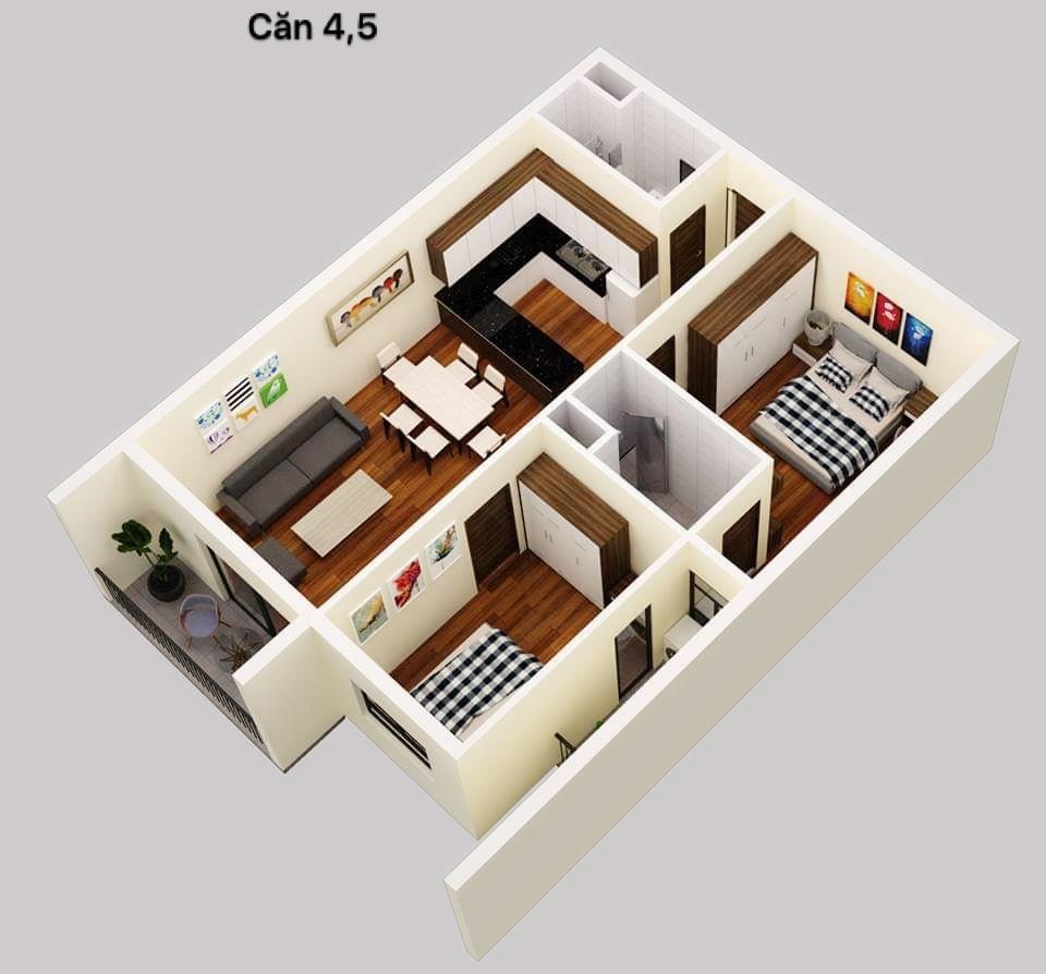 thiết kế căn hộ